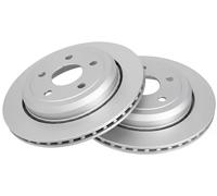 2x Disque de frein ventilé 18223 A.B.S. pour JEEP GRAND CHEROKEE IV