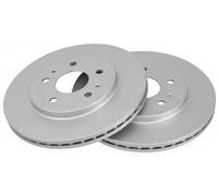 2x Disque de frein ventilé 18228 A.B.S. pour DAIHATSU TERIOS