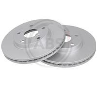 2x Disque de frein ventilé 18318 A.B.S. pour TOYOTA COROLLA A trois volumes