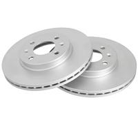 2x Disque de frein ventilé 18338 A.B.S. pour KIA HYUNDAI