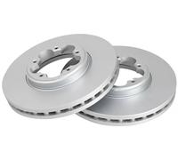 2x Disque de frein ventilé 18381 A.B.S. pour FORD TRANSIT CUSTOM V362 Fourgon