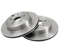 2x Disque de frein ventilé 18387 A.B.S. pour SUBARU IMPREZA A trois volumes