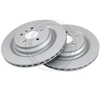 2x Disque de frein ventilé 18433 A.B.S. pour MERCEDES-BENZ CLASSE M CLASSE GL