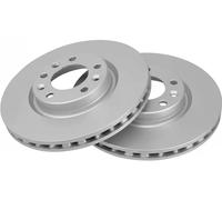 2x Disque de frein ventilé 18439 A.B.S. pour CITROËN PEUGEOT OPEL