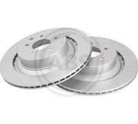 2x Disque de frein ventilé 18501 A.B.S. pour NISSAN INFINITI