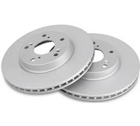 2x Disque de frein ventilé 18505 A.B.S. pour HONDA ACCORD VII ACCORD VII Tourer