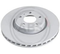 2x Disque de frein ventilé 18551 A.B.S. pour AUDI A4 B9 A4 B9 Avant A5 A6 C8 Q5