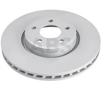 ABS All Brake Systems Disque de frein avant 18551 ventilé 2x pour Audi A4 B9 Avant A5 Q5 A6 C8