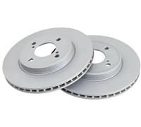 2x Disque de frein ventilé 18572 A.B.S. pour SUZUKI BALENO SWIFT V SWIFT VI