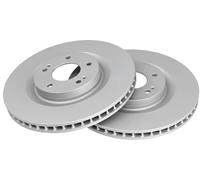 2x Disque de frein ventilé 18755 A.B.S. pour MITSUBISHI ECLIPSE CROSS