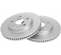 2x Disque de frein ventilé 18792 A.B.S. pour TOYOTA SUZUKI