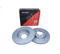 MAXGEAR 19-0690SPORT 2x Disque de frein Avant Ø286mm Hauteur: 51,6mm Épaisseur: 22mm Cercle de percage -Ø: 120mm ventilé & rainuré/perforé