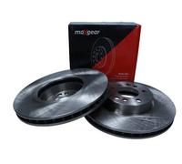 2x Disque de frein ventilé 19-1829 MAXGEAR pour BMW X5 X3