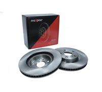 2x Disque de frein ventilé 19-1866 MAXGEAR pour TOYOTA LEXUS
