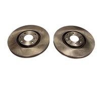 2x Disque de frein ventilé 19-1875 MAXGEAR pour CITROËN PEUGEOT DS