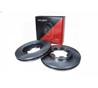 MAXGEAR 19-2569 2x Disque de frein Avant Ø277mm Hauteur: 39,2mm Épaisseur: 26mm Cercle de percage -Ø: 124mm ventilé Compatible avec NISSAN TERRANO II R20 PRIMASTAR Camionnette X83 PICK UP D21