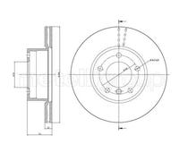METELLI 23-0396C Disque de frein