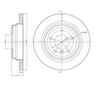 METELLI 23-0398C Disque de frein