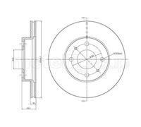 METELLI 23-0456 Disque de frein