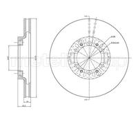 METELLI 23-0463 Disque de frein