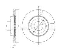 METELLI 23-0591 Disque de frein