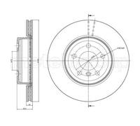METELLI 23-0752C Disque de frein
