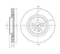METELLI 23-0842C Disque de frein
