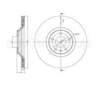METELLI 23-0866C Disque de frein