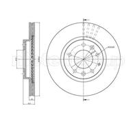 Disque de frein METELLI 23-0961C