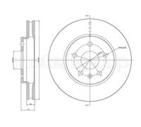 METELLI 23-1006C Disque de frein