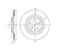 METELLI 23-1020C Disque de frein