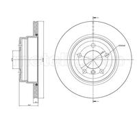 METELLI 23-1025C Disque de frein
