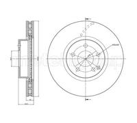 METELLI 23-1026C Disque de frein