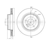METELLI 23-1027C Disque de frein