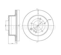 METELLI 2X Disque De Frein Arrière Ø314.9 Mm Ventilé Peint Pour KIA Sorento I JC
