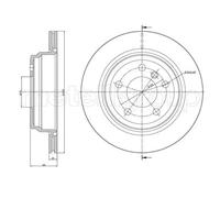 2x Disque de frein ventilé 23-1453C METELLI pour BMW 3 3 Gran Turismo 4 Coupé