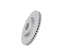 2x Disque de frein ventilé 24.0128-0258.1 ATE pour HYUNDAI KIA