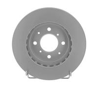 2x Disque de frein ventilé 562754JC JURID pour HONDA JAZZ II