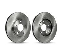 2x Disque de frein ventilé 6040320 KRAFT AUTOMOTIVE pour VW PASSAT B5