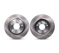 2x Disque de frein ventilé 6041205 KRAFT AUTOMOTIVE pour MERCEDES-BENZ