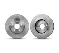 2x Disque de frein ventilé 6042210 KRAFT AUTOMOTIVE pour FORD JAGUAR