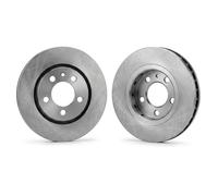 2x Disque de frein ventilé 6046520 KRAFT AUTOMOTIVE pour SEAT AUDI SKODA VW