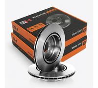 2x Disque de frein ventilé Arrière Droite + Gauche pour BMW 3 E90 2005-,X1 2012-