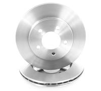 2x Disque de frein ventilé Avant pour Chrysler Voyager 1995-2001 282.5mm
