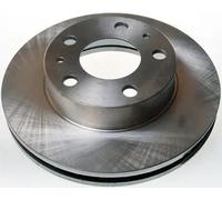 2x Disque de frein ventilé B130296 DENCKERMANN pour FIAT PEUGEOT CITROËN
