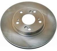 2x Disque de frein ventilé B130431 DENCKERMANN pour HONDA CIVIC VII Hatchback