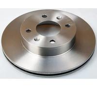 2x Disque de frein ventilé B130522 DENCKERMANN pour KIA HYUNDAI