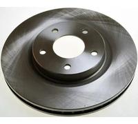 2x Disque de frein ventilé B130584 DENCKERMANN pour NISSAN X-TRAIL II