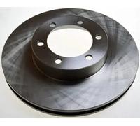 2x Disque de frein ventilé B130615 DENCKERMANN pour TOYOTA LAND CRUISER PRADO