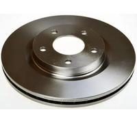 2x Disque de frein ventilé B130639 DENCKERMANN pour MITSUBISHI CHRYSLER JEEP